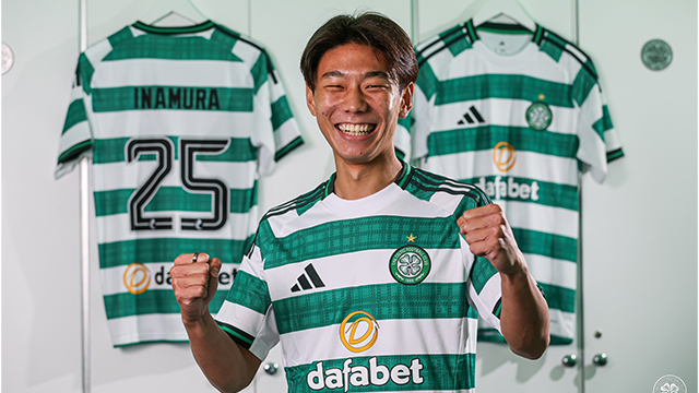 爱游戏官网-官方：新潟天鹅中卫稻村隼翔正式加盟苏超豪门凯尔特人